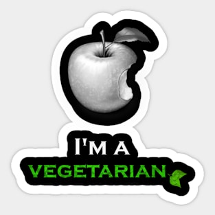 vegetarians T-shirt Sticker